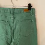 Judy Blue  Teal Green Garment Dyed Straight Leg Jeans Stretchy Women size 9 / 29 Photo 6