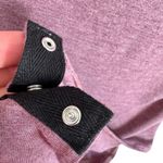 Peach Love Purple Long Sleeve Bodysuit Small Photo 3