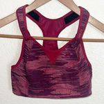 Brooks  Rebound Racer High Impact Plum Ikat Jacquard Women's Sports Bra Photo 0