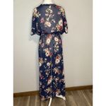 Discovery Kimono Duster Cardigan S Sheer Fairy Boho Long Open Front Floral Coverup Coastal Photo 4