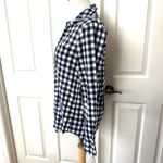 J.Crew blue and white check long sleeved shirt Size XS Photo 5