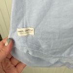 Simply Southern  Knit Oversized Henley Tee Women's Size Small Baby Blue Bohemian Photo 5