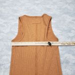 We The Free Dress Womens X Small Brown Button Up Sleeveless Maxi Photo 8