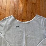 Speedo light gray and black white vintage off the shoulder  crewneck Photo 1