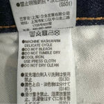 MOUSSY VINTAGE Ankle Boyfriend Distressed Jeans Dark Wash Denim Premium Size 27 Blue Photo 7