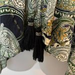 Band of Gypsies  Paisley Print Blouse Size Medium Photo 3