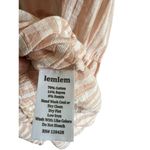 Lemlem  stripe Cotton Blend Nefasi Bib Sundress Size Small midi Photo 3