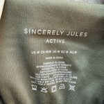 Sincerely Jules Sports Bra Medium two toned green Active Crop Top Tank Yoga Photo 1