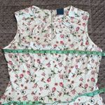 Gabby Skye  size 8 dress floral printed fit and flare knee length zip back close Photo 6