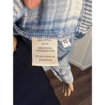 Cloth & Stone Anthropologie  Boho distressed Cotton Striped Hi Low top XS Photo 6