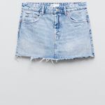 ZARA Jean Skirt Photo 5