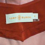 Tory Burch Giselle Tunic Pink Embellished Short Sleeve V-Neck Silk Blend Size 0 Photo 3