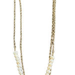 Park Lane  TWO-STRAND PEARL & BUTTERFLY NECKLACE GOLD TONE NWT PREP FEMININE Photo 0