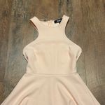 Lulus  Light Pink Woman's Skater Business Casual Mini Dress Size Small Photo 1