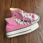 Converse Pink Flamingo Platform High Tops Photo 0