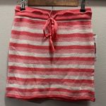 Madden NYC Striped Pink and White Crotchet/Knit Skirt (M) Size undefined Photo 0