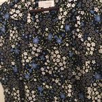 Christopher & Banks Floral Print Button Front Short Sleeve Dress Women's Size W22 Photo 1