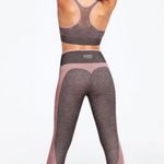 PINK - Victoria's Secret  Blue Heart Workout Seamless High Waist Leggings bluesize S Photo 1