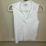 Madewell  NWT Cotton Johnny-Collar Sweater Tank size medium Photo 2