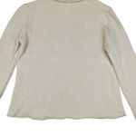 Eileen Fisher  Cream Merino Wool Knit Turtleneck Sweater Womens XL Extra‎ Large Photo 3