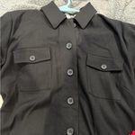 1901  Black Shirt Dress – Cinched Waist – Size XS Photo 7