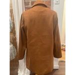 Forever 21 Womens Fall  Minimalist Tan Dress Coat Jacket M  Photo 3