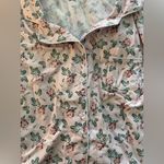 Born Pink Floral Short Sleeve Shorts Pajama Set White Size L Photo 8