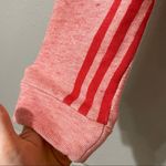 Adidas Pink & Red Athletic Pullover Hoodie Sweatshirt Womens S Retro Sport Photo 6