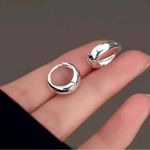 925 silver hoop earrings Photo 1