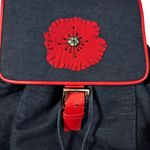 Bath & Body Works 2000’s Y2K Denim Jean Dark Wash  Backpack Photo 2