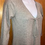 Max Studio Light Gray Sweater Dress Size Small Photo 3