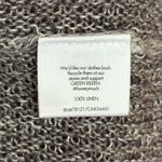 Eileen Fisher Linen Long Sleeve Open Front Knit Cardigan Grey Women’s Size Small Photo 7