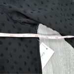 Charter Club  Black  Pintuck Top L Photo 4