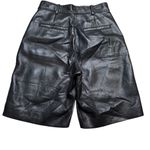 Babaton  Adrian Vegan Leather Short Black Size 00 Photo 2