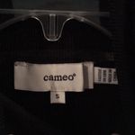 C/MEO COLLECTIVE C/meo Pyramids black white Stripe Midi Dress sz Small revolve Photo 5