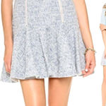 Rebecca Taylor Skirt Women 4 Gray Shark Tweed Pleated A Line Mini NWT Preppy Photo 0