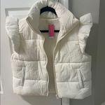 Simply Southern Cream Puffer Vest Photo 0