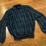 Veronica M  sheer sleeve top, M Photo 0