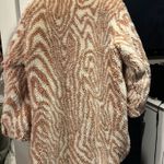 Free People + Apparis Rico Swirl Print Coat In Neutral Photo 5