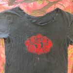 Brandy Melville mater dei black off shoulder tshirt Photo 6