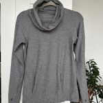 Lululemon Make A Move Long Sleeve Heathered Battleship Pullover, EUC, Size 4 Photo 0