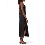 ROAM | Valencia Satin Black Slip Formal Midi Dress Size XS Cocktail Party Photo 13