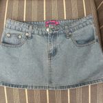 Edikted  Micro Denim Skirt Photo 1