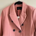 ✨ Deluc Women’s Salmon Coral Sabrina Double Breasted Blazer Small NWT Orange Photo 1