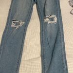 American Eagle Outfitters Mom Jean With Knee Rips Photo 1