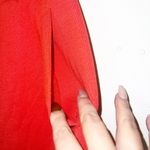 Catherine Malandrino Catharine malandrino spell out orange red jogger drawstring sweatpants flawed Photo 7