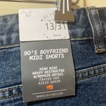 Cali 1850 Womens New  High Rise 90’s Boyfriend MIDI Shorts Photo 5