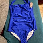 Swimsuits Monoki for Womens, FORUU 1PC Push Up Padded Bikini Swimsuit Bathing Suit Set Blue Size M Photo 2