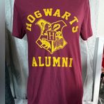 Harry Potter unisex t-shirt size smalll maroon color with gold accents Photo 14