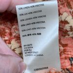 Free People Pattern Play Floral Mini Dress Size Small Linen Babydoll Sundress Photo 12